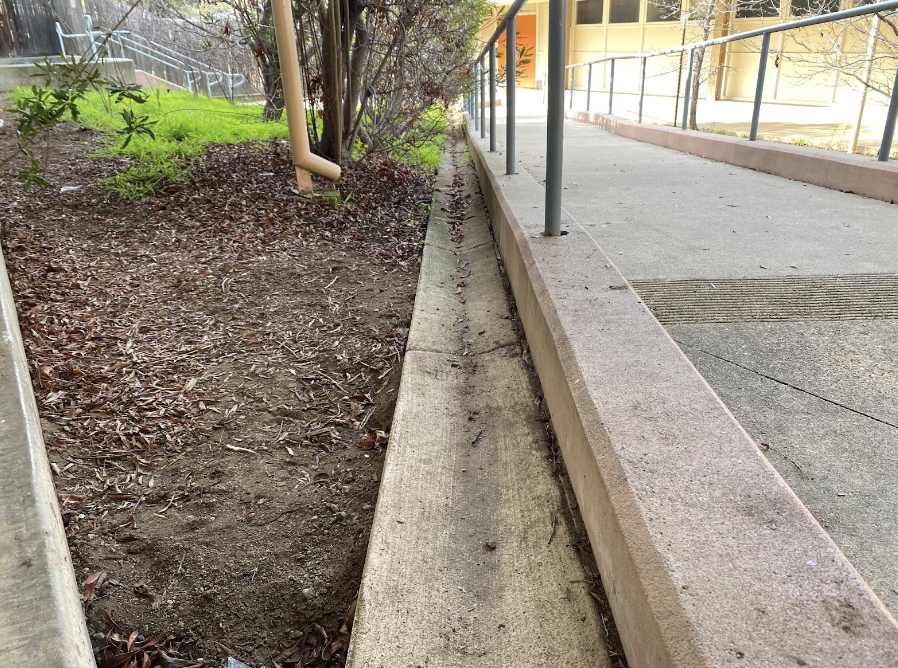 Woodside has many drainage systems in place to help prevent flooding during the winter.